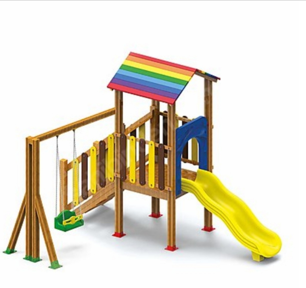 Ahşap Çocuk Oyun Grubu AKA0702